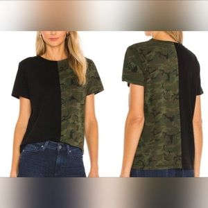 N:Philanthropy Murphy tee black camo short sleeve XL